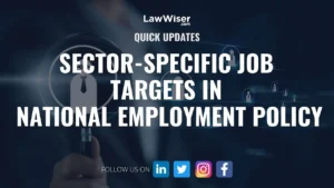 Sector-Specific Job Targets in National Employment Policy