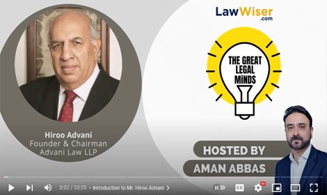 The Great Legal Minds Show | Hiroo Advani | LawWiser | Hosted by Aman Abbas