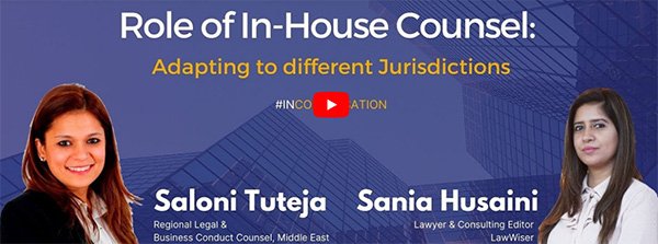 Role of In-House Counsel – Adapting to different Jurisdictions | LawWiser | Saloni Tuteja