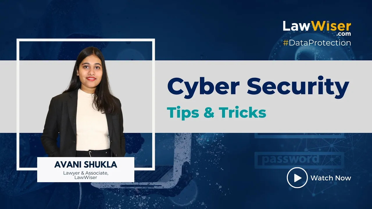 CYBER SECURITY – TIPS & TRICKS | #DATAPROTECTION