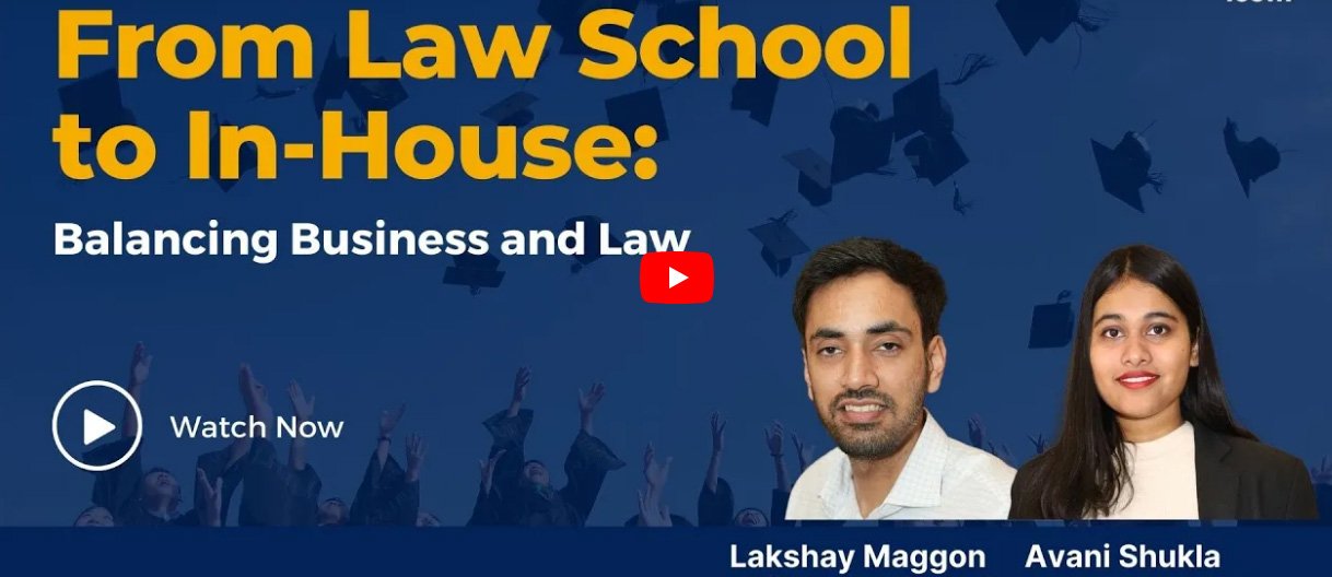 Career as In-house Counsel | Career Tips for Law Students