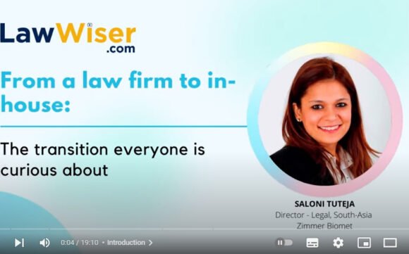 LawWiser | From a Law Firm to In-House: The Transition Everyone is Curious About | Saloni Tuteja