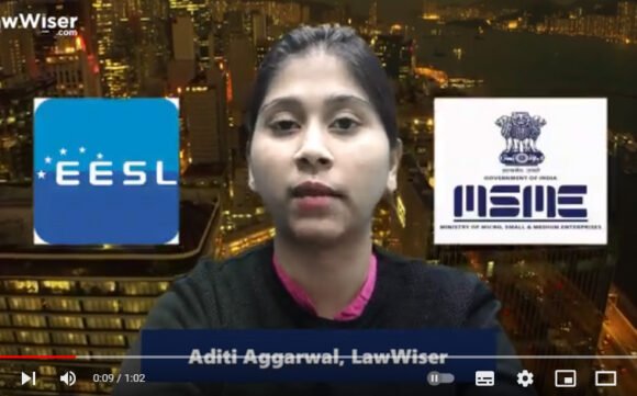 The Tie-up between EESL & MSME | LawWiser