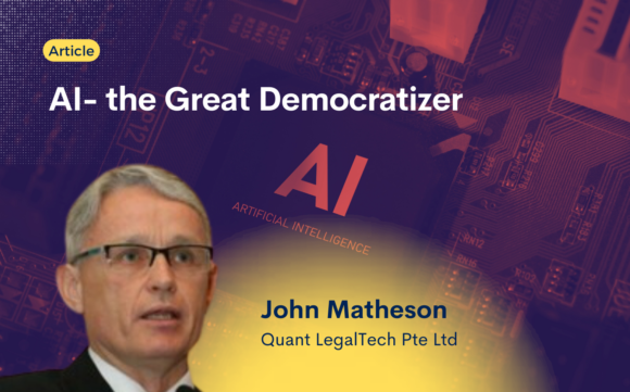 AI- the Great Democratizer