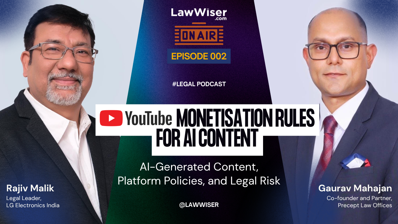 AI-Generated Content, Platform Policies & Legal Risk – YouTube Monetisation Changes