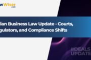 Indian Business Law Update - Courts, Regulators, and Compliance Shifts