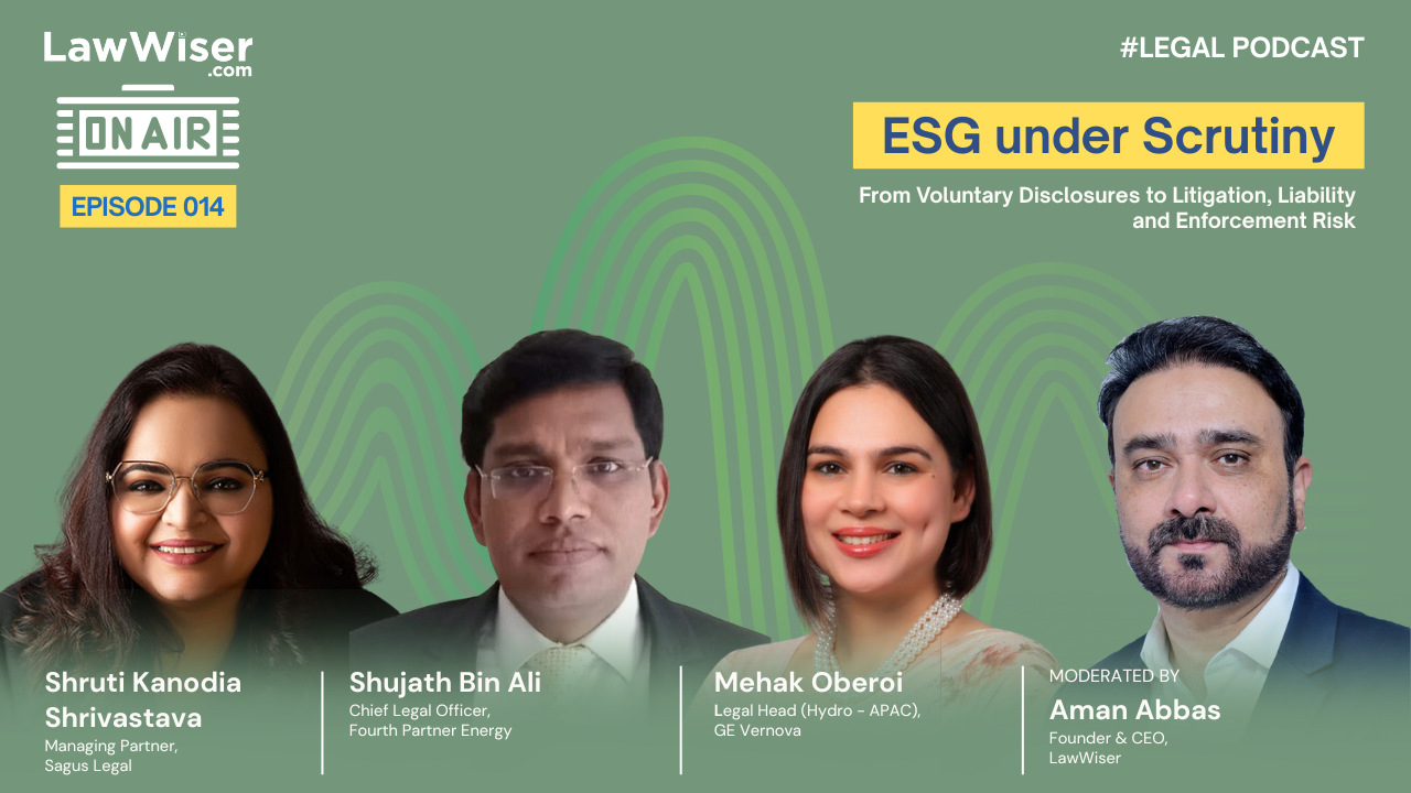 ESG under Scrutiny | Litigation, Liability and Enforcement Risk